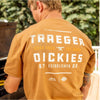Dickies Traeger L Short Sleeve Brown Tee Shirt