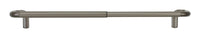 Umbra Silver Twilight Room Darkening Drapery Rod 48 in. L X 88 in. L