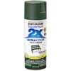 Rust-Oleum Painter's Touch 2X Ultra Cover Semi-Gloss Hunter Green Paint + Primer Spray Paint 12 oz (Pack of 6)