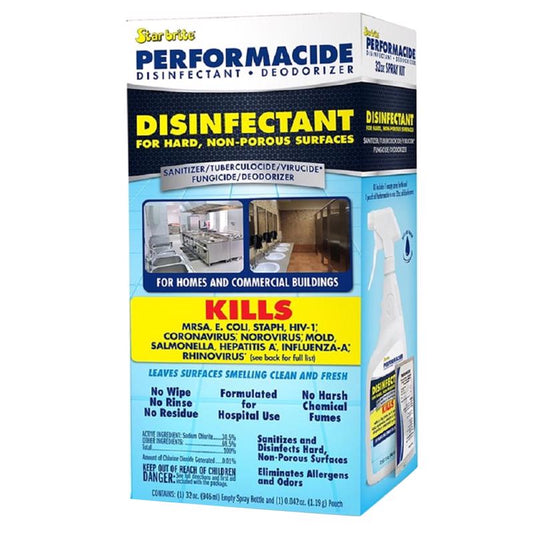 Star Brite Performacide No Scent Disinfectant Kit 32 oz.