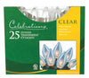 Celebrations Incandescent C9 Clear 25 ct String Christmas Lights 24 ft.