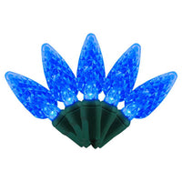 Celebrations LED C6 Blue String Christmas Light Bulbs (Pack of 12)