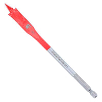 Diablo 1/2 in. X 6 in. L High Speed Steel Clean Wood Spade Bit Hex Shank 1 pk - Open Box