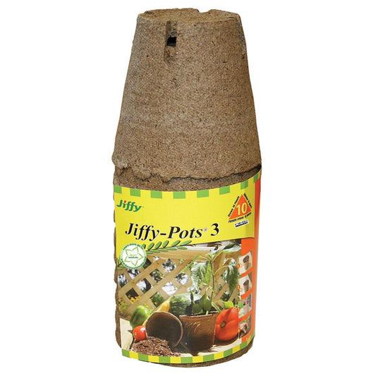 Jiffy Peat Pot 10 pk (Pack of 37)