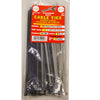 Tool City  8 in. L Camo Assortment  Cable Tie  100 pk