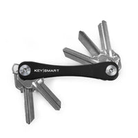 Key Smart Black Aluminum Compact Key Holder