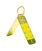 Safety Works Steel Reusable Roof Anchor 400 lb. cap. Yellow (Pack of 5)