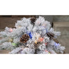 Celebrations 2 ft. Full LED 35 ct Snowy Color Changing Porch Bush