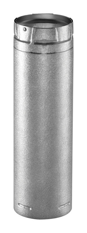 DuraVent PelletVent 3 in. Dia. x 12 in. L Stainless Steel Double Wall Stove Pipe (Pack of 2)