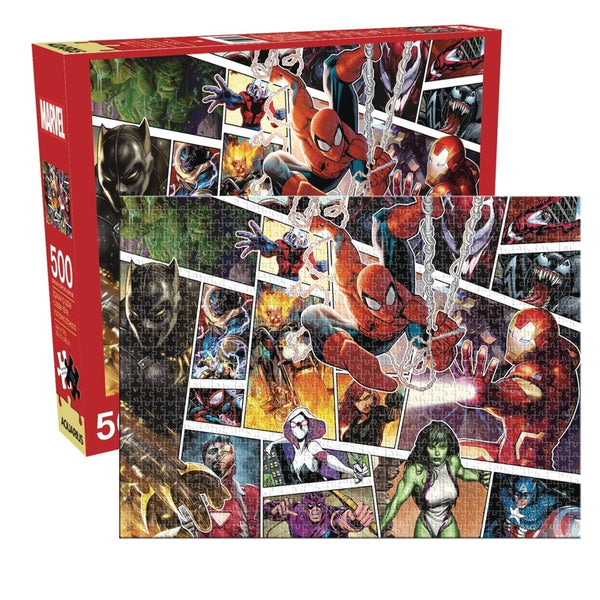 Rompecabezas de Marvel NMR multicolor de 500 piezas