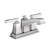 Moen Boardwalk Chrome Two-Handle Bathroom Sink Faucet 4 in.