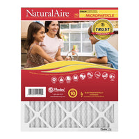 NaturalAire 20 in. W x 25 in. H x 1 in. D Synthetic 10 MERV Pleated Microparticle Air Filter (Pack of 6)