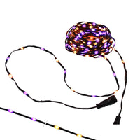Celebrations Orange/Purple 100 ct LED Ribbon Lights