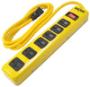 Southwire Yellow Jacket 6 ft. L 6 outlets Power Strip Yellow