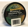 Amazing 2 in. W X 108 ft. L Black Plastic Plumbing & Electrical Tape