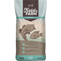 Field & Farm Fish Feed Bag 25 lb – 32% Protein Floating Fish Food