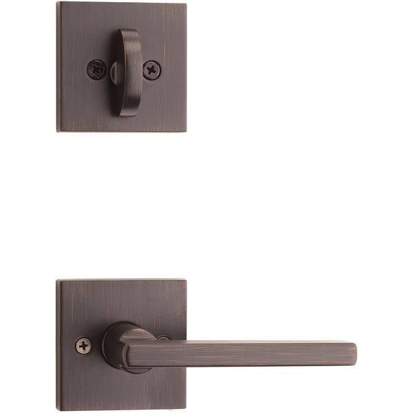 Paquete de molduras Halifax 966HFL SQT 11P para juegos de manijas 800 - Bronce veneciano