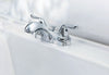OakBrook Chrome Pop-up Bathroom Sink Faucet 4 in.