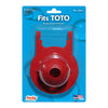 Korky Toilet Flapper Red Rubber
