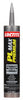 Loctite PL Premium Max Dark Gray Low VOC Super Strength Adhesive 9 oz. (Pack of 12) - Open Box