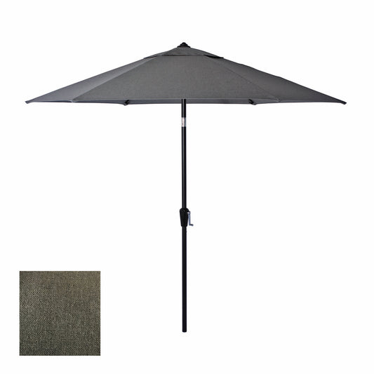 Living Accents Fullerton 9 ft. Tiltable Brown Patio Umbrella