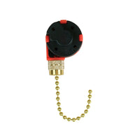 Jandorf Multicolored Plastic Pull Chain Switch