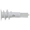 HILLMAN 1/2 in. D X 1.5 in. L Nylon Ribbed Head Drywall Anchors 100 pk