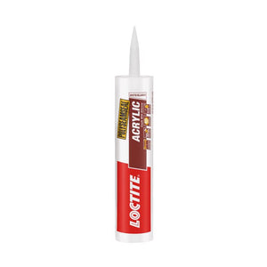 Loctite Polyseamseal White Acrylic/Silicone Caulk Sealant 10 oz. - Open Box