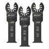Imperial Blades One Fit 4-5/8 in. L Bi-Metal Extended Plunge Oscillating Saw Blade 3 pk