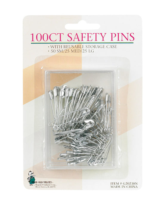 Good Old Values Safety Pins 100 pk
