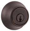 Kwikset  Venetian Bronze  Metal  Deadbolt