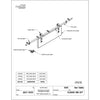 National Hardware Classic 72 in. L Matte Black Steel Barn Door Hanger Kit 1 pc