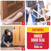 M-D Building Products Light and Sound White Vinyl Door Bottom For Doors 32 in. L X 1.38 in.