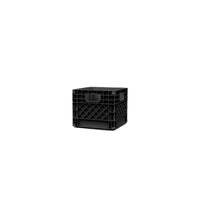 Organize-it Black Miniature Storage Bin Stackable (Pack of 8)