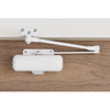 Brinks Residental White Steel Hydraulic Adjustable Door Closer