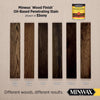 Minwax Wood Finish Semi-Transparent Ebony Oil-Based Wood Stain 0.5 pt. (Pack of 4)