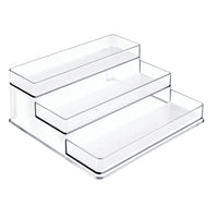 iDesign Linus 4 in. H X 9.25 in. W X 10.25 in. L Clear Spice Organizer