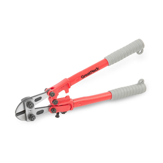 Great Neck 12 in. Bolt Cutter Red 1 pk