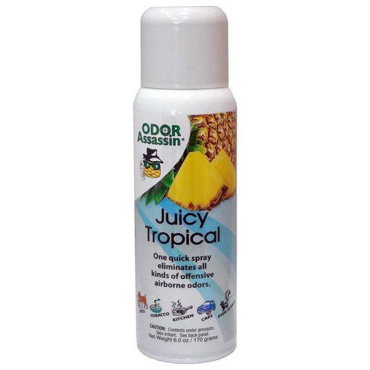 Odor Assassin Convenient Sprays Juicy Tropical Scent Odor Control Spray Liquid 6 oz. (Pack of 3)