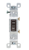 Leviton 15 amps Single Pole Toggle AC Quiet Switch Brown 1 pk - Deal of The Week