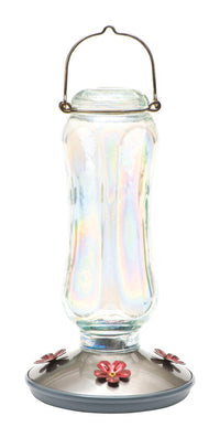 Perky-Pet Hummingbird 16 Glass Nectar Feeder 4 ports (Pack of 2)