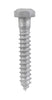 Hillman 1/2 in. X 3 in. L Hex Hot Dipped Galvanized Steel Lag Screw 50 pk