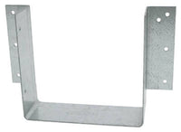 Joist Hanger, Galvanized Steel, 16 Gauge, 4 x 6-In.