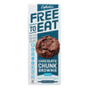 Cybel's Free To Eat Chocolate Chunk Brownie Cookies - Case of 6 - 5.4 oz.