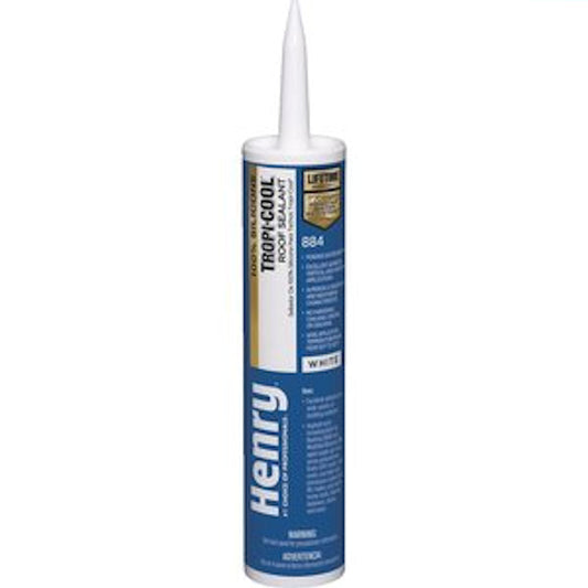 Henry He884004 10.1 Oz White Tropi-Cool® Silicone Roof Sealant  (Pack Of 24)