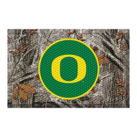 University of Oregon Camo Rubber Scraper Door Mat