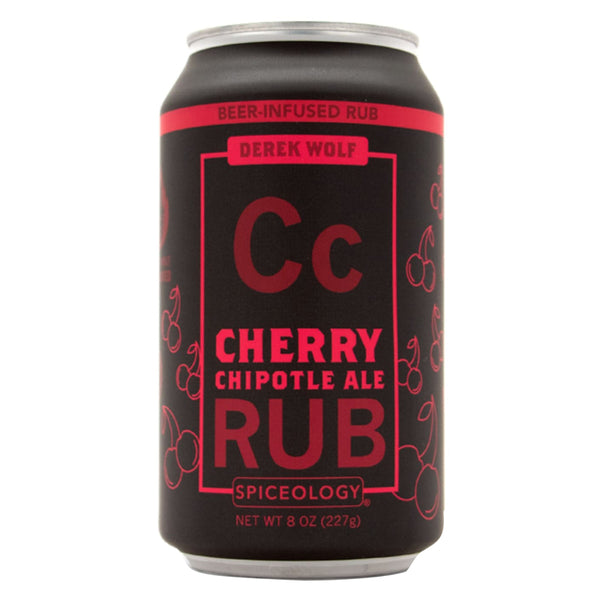 Spiceology Derek Wolf - Rub para barbacoa con sabor a cereza y chipotle, 8 oz