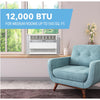 Perfect Aire  12,000 BTU 14.7 in. H x 19 in. W 550 sq. ft. Window Air Conditioner