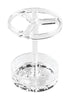 iDesign Eva Clear Acrylic Toothbrush Holder