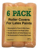 Linzer Project Select Polyester 9 in. W X 3/8 in. Paint Roller Cover 6 pk
